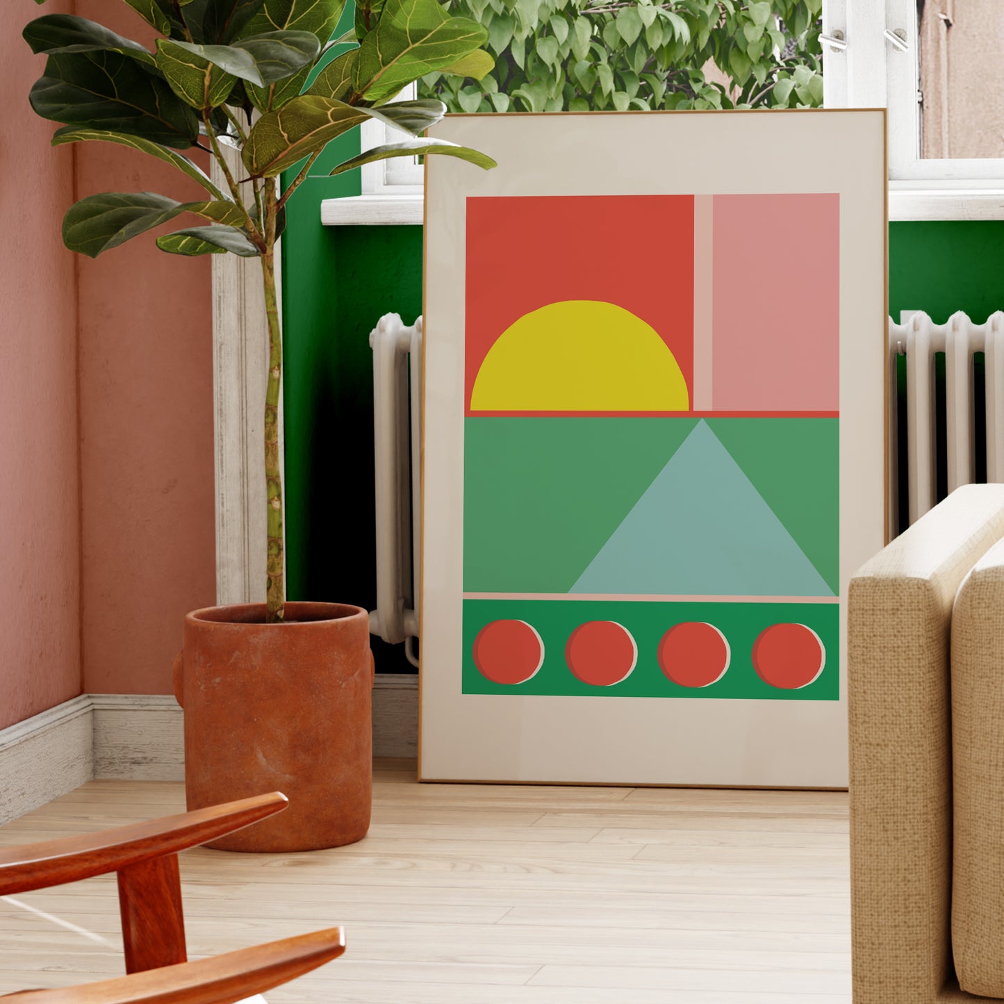 Our Land No. 2 Poster Wall Art
