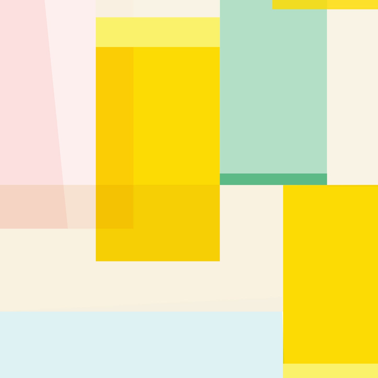 Pastel City Poster Wall Art