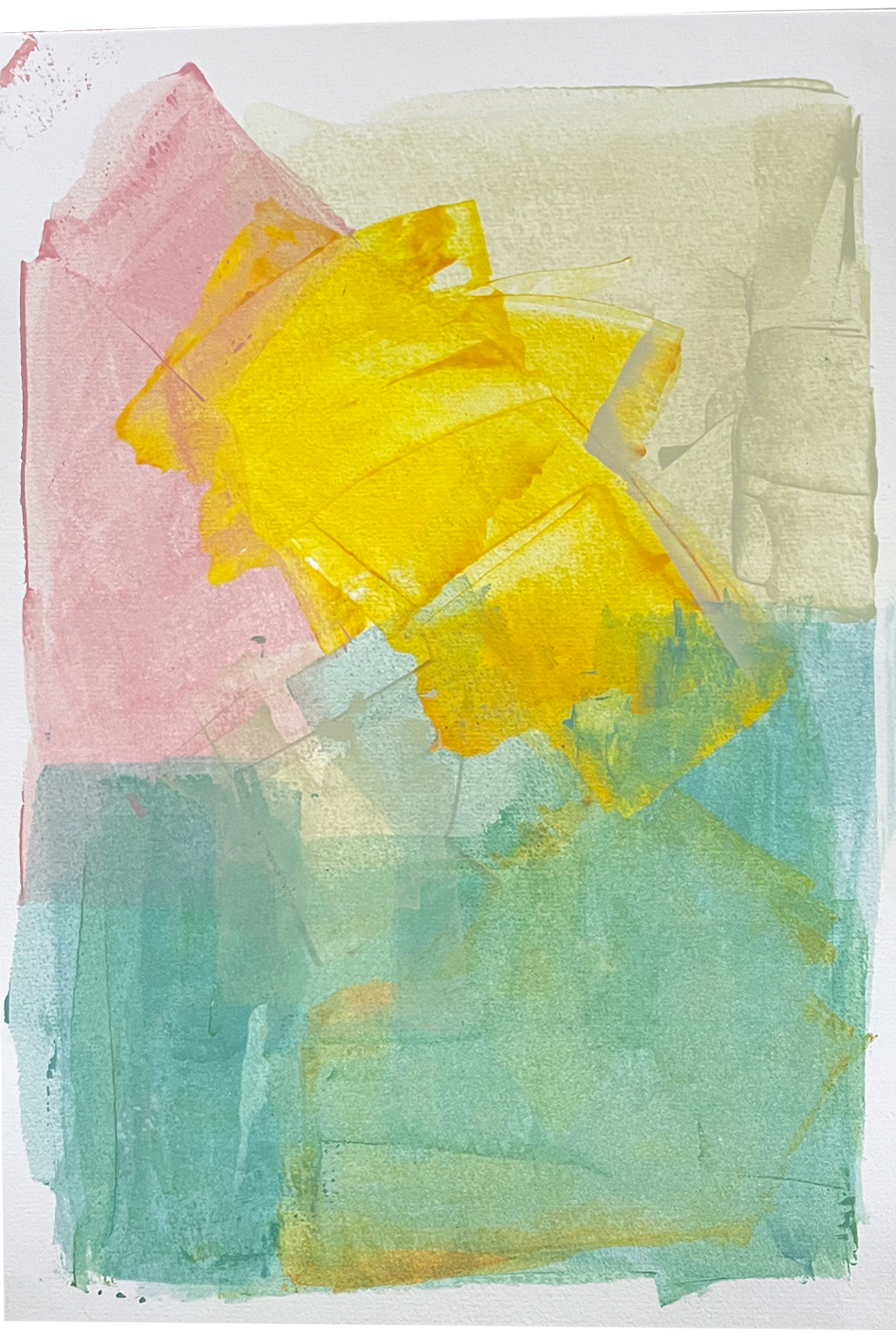 Unfolding Stillness - 8.27 x 11.69"