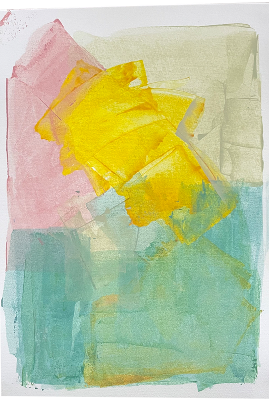 Unfolding Stillness - 8.27 x 11.69"